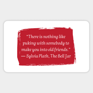 Sylvia Plath Magnet